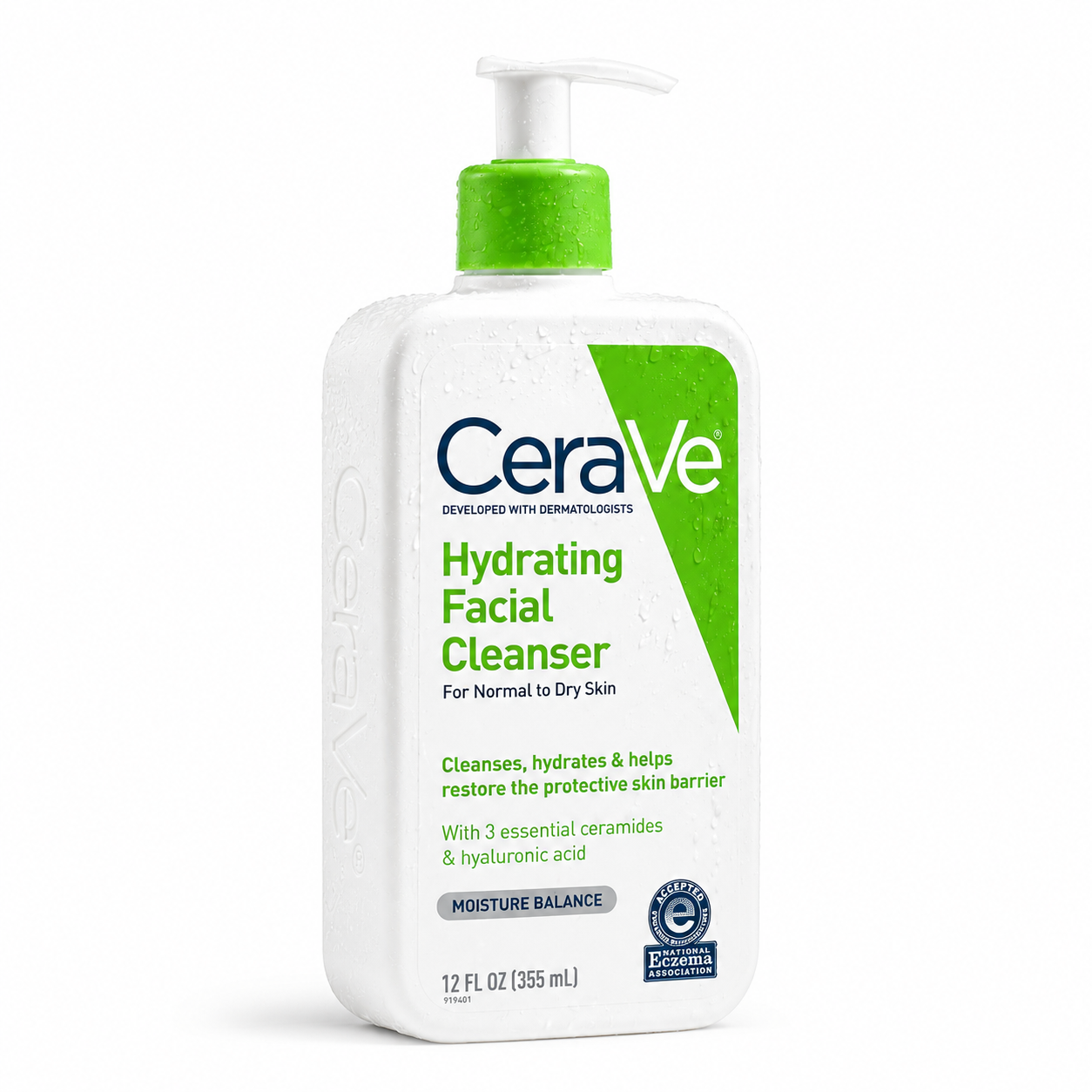 CeraVe Hydrating Facial Cleanser (355ml)