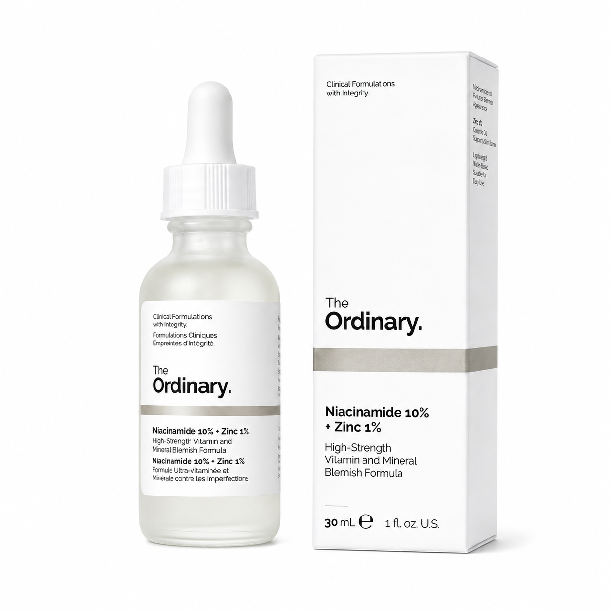 The Ordinary Niacinamide 10% + Zinc 1% Serum (30ml)