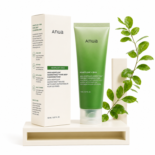 Anua Heartleaf Quercetinol™ Pore Deep Cleansing Foam (150ml)