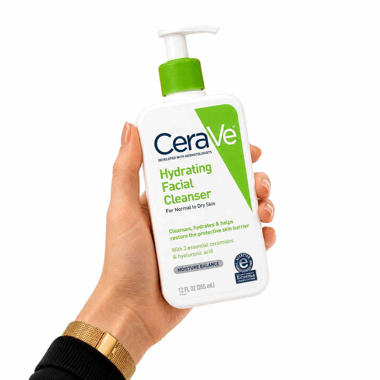 CeraVe Hydrating Facial Cleanser (355ml)
